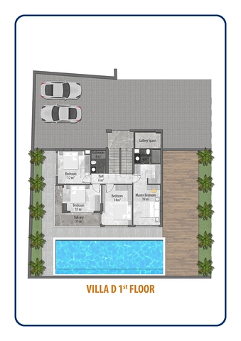 Investitionsprojekt von Luxusvillen im Komplex des Bezirks Tepe