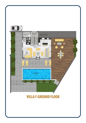 Investitionsprojekt von Luxusvillen im Komplex des Bezirks Tepe