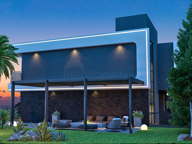 Investitionsprojekt von Luxusvillen im Komplex des Bezirks Tepe