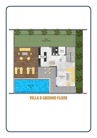 Investitionsprojekt von Luxusvillen im Komplex des Bezirks Tepe