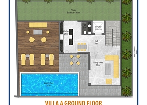 Investitionsprojekt von Luxusvillen im Komplex des Bezirks Tepe