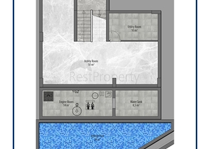 Investitionsprojekt von Luxusvillen im Komplex des Bezirks Tepe