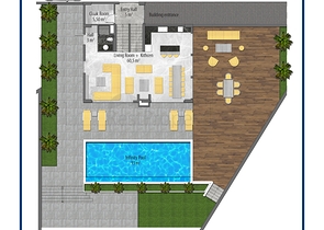 Investitionsprojekt von Luxusvillen im Komplex des Bezirks Tepe