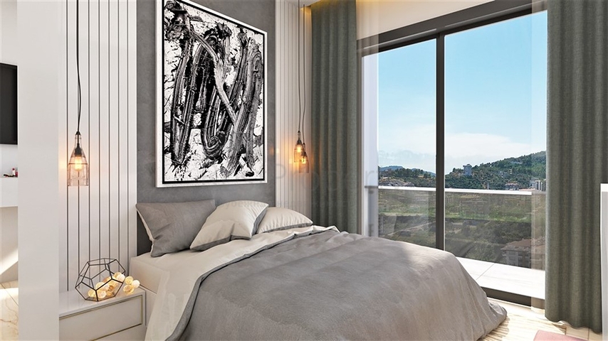 Neubaukomplex im europäischen Bezirk Oba