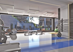 Neubaukomplex im europäischen Bezirk Oba