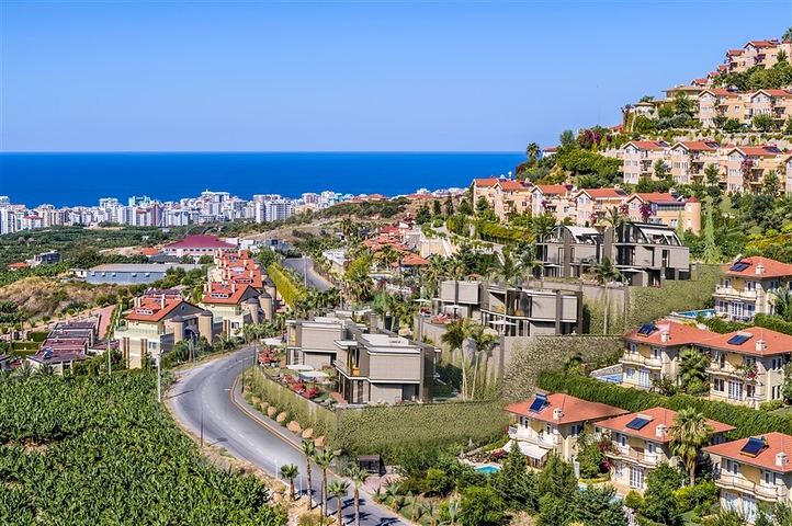 Neues Villenprojekt im Stadtteil Kargicak 
