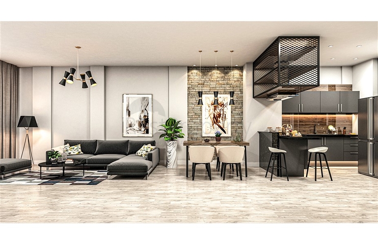 Neues Villenprojekt im Stadtteil Kargicak 