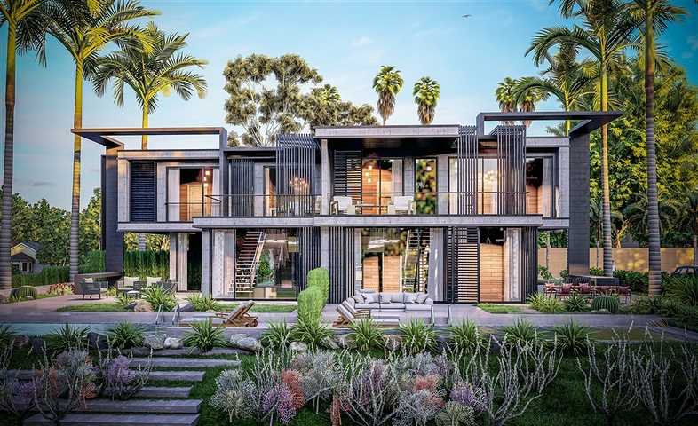 Neues Villenprojekt im Stadtteil Kargicak 