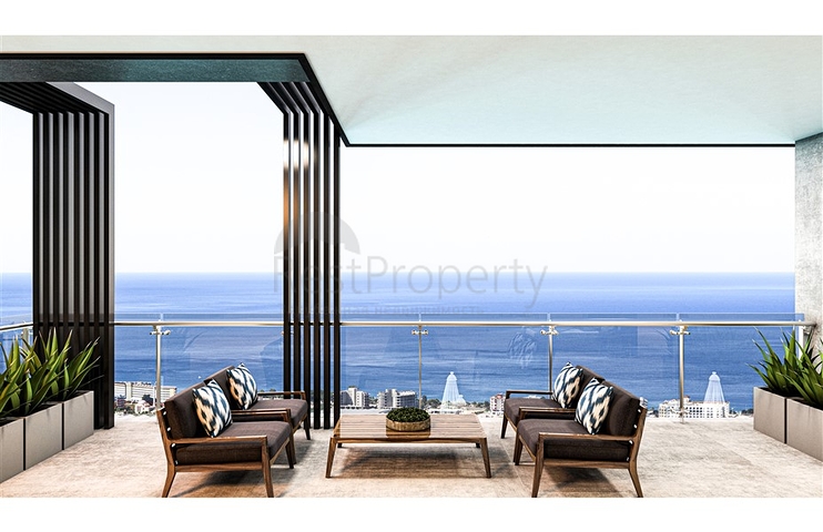 Neues Villenprojekt im Stadtteil Kargicak 