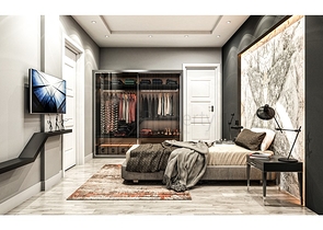 Neues Villenprojekt im Stadtteil Kargicak 