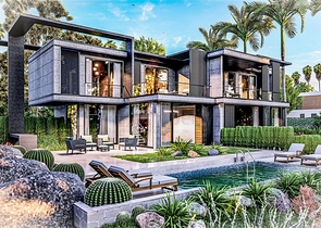 Neues Villenprojekt im Stadtteil Kargicak 