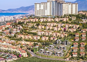 Neues Villenprojekt im Stadtteil Kargicak 