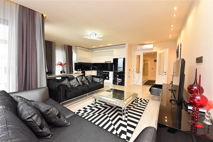 Penthouse 3+1 in Mahmutlar zur Miete