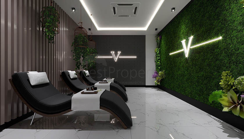 Neubaukomplex im Stadtteil Mahmutlar