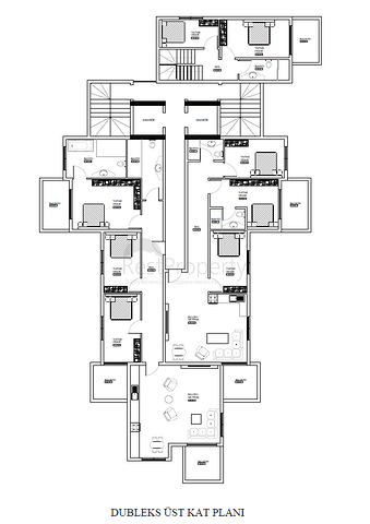 Neubaukomplex im Stadtteil Mahmutlar