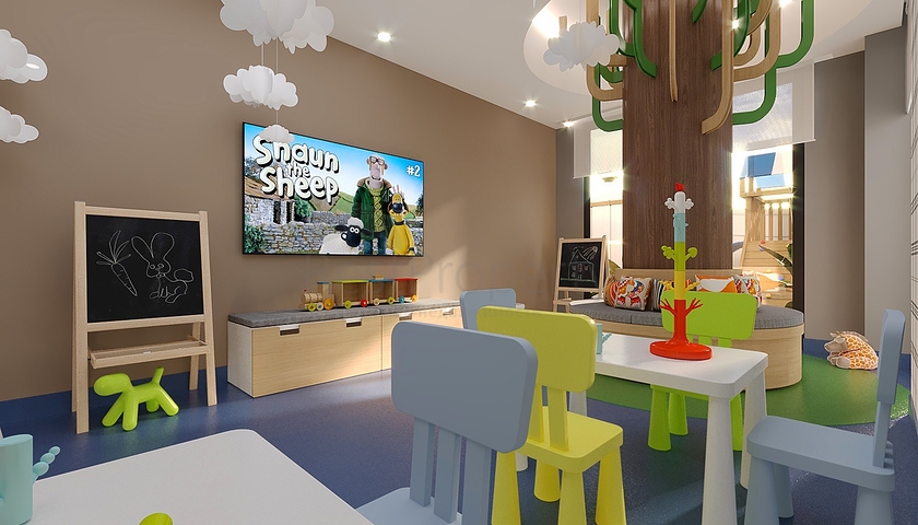 Neubaukomplex im Stadtteil Mahmutlar