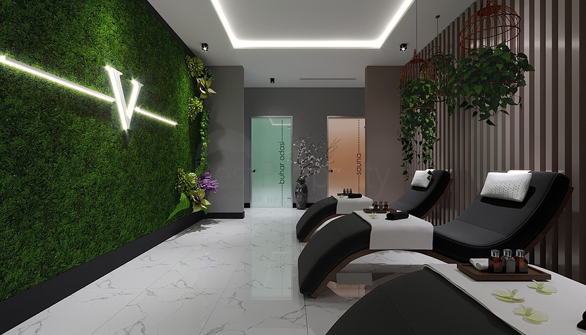 Neubaukomplex im Stadtteil Mahmutlar