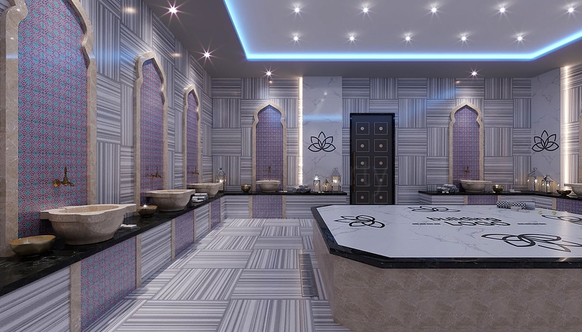 Neubaukomplex im Stadtteil Mahmutlar