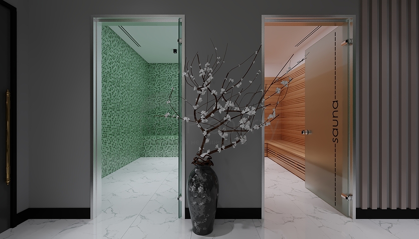 Neubaukomplex im Stadtteil Mahmutlar