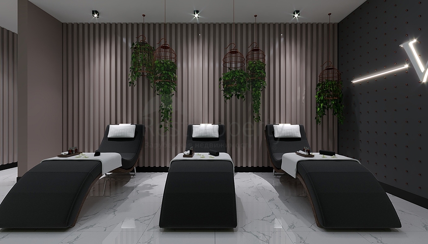 Neubaukomplex im Stadtteil Mahmutlar