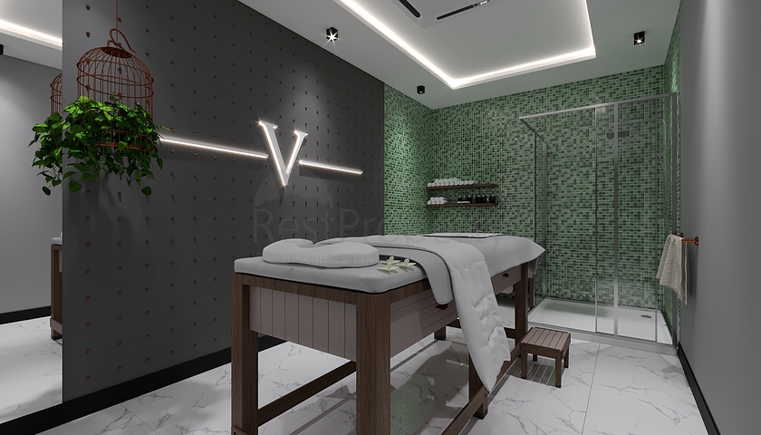 Neubaukomplex im Stadtteil Mahmutlar