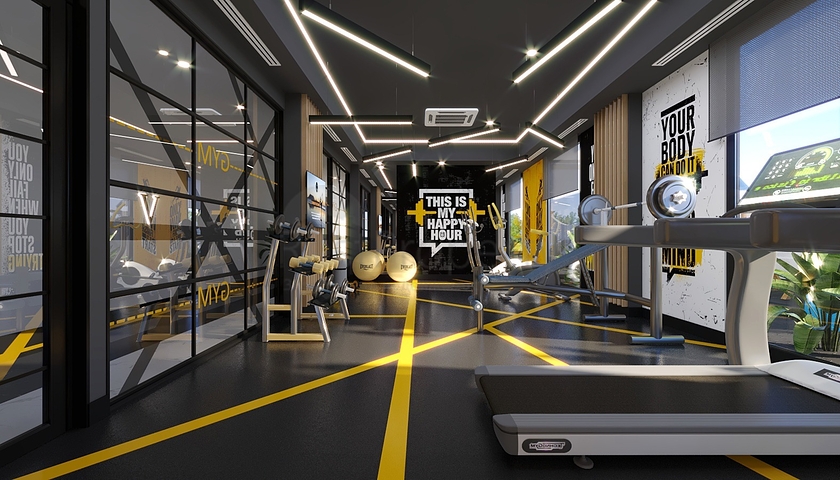 Neubaukomplex im Stadtteil Mahmutlar