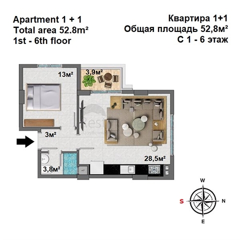 Neues Investitionsprojekt in Mahmutlar 