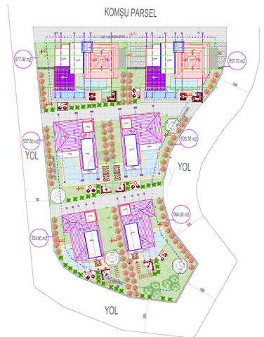 Investitionsprojekt für Luxusvillen in Kargicak