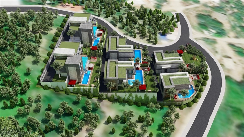 Investitionsprojekt für Luxusvillen in Kargicak