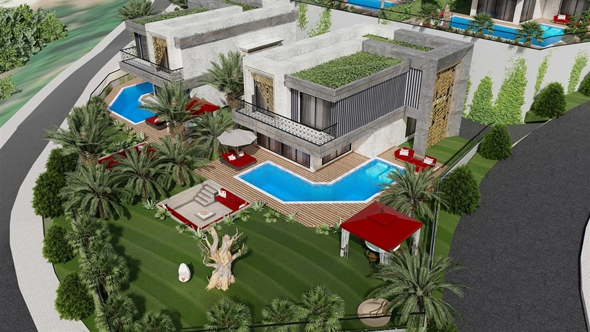 Investitionsprojekt für Luxusvillen in Kargicak