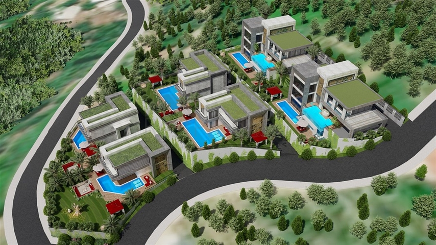 Investitionsprojekt für Luxusvillen in Kargicak