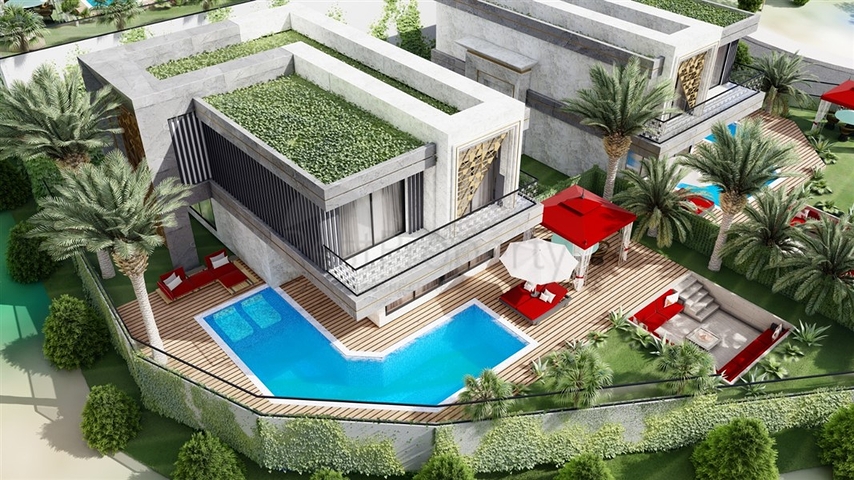 Investitionsprojekt für Luxusvillen in Kargicak