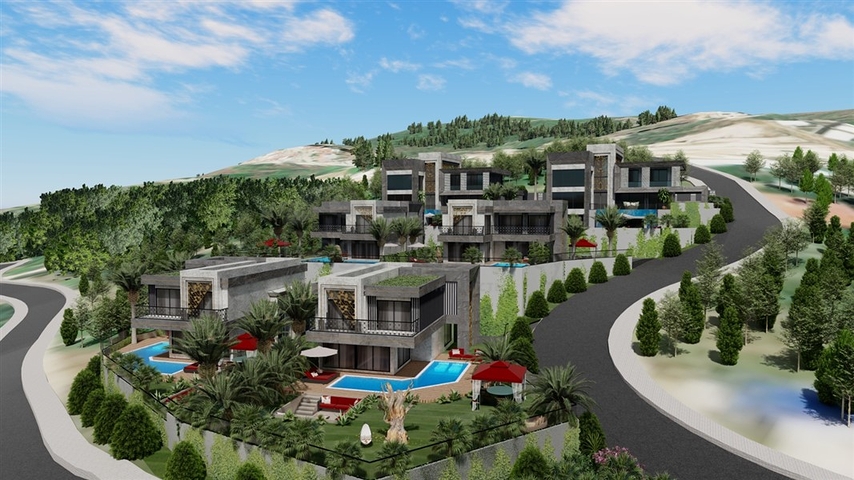 Investitionsprojekt für Luxusvillen in Kargicak