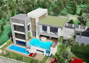 Investitionsprojekt für Luxusvillen in Kargicak