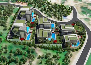 Investitionsprojekt für Luxusvillen in Kargicak