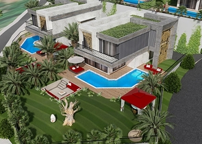 Investitionsprojekt für Luxusvillen in Kargicak