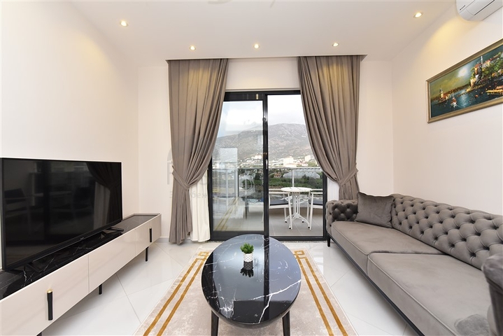 Zweizimmerwohnung mit Panoramablick auf die Berge