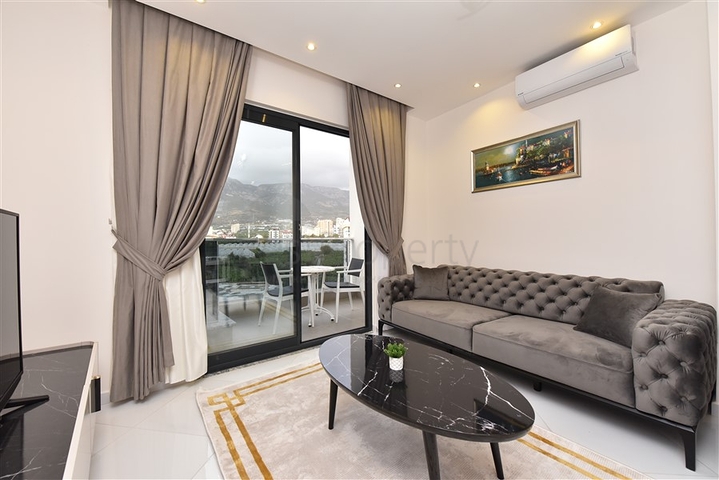 Zweizimmerwohnung mit Panoramablick auf die Berge