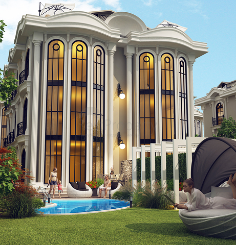 Exklusive Villen mit Meerblick 