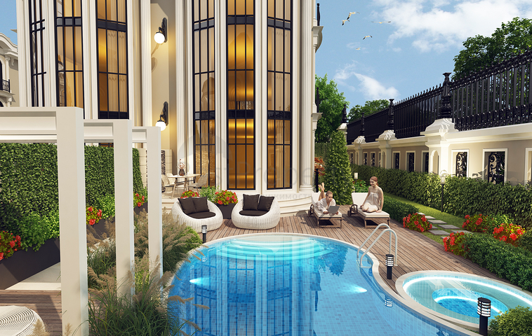 Exklusive Villen mit Meerblick 