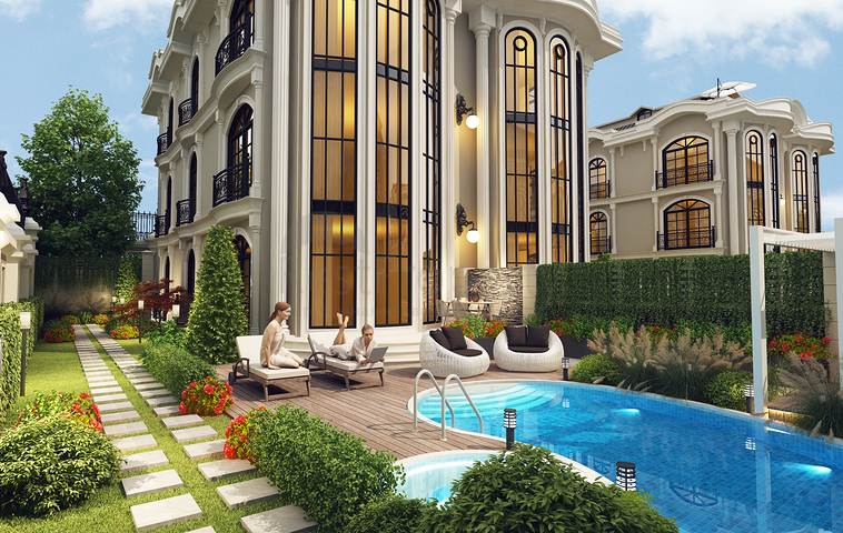 Exklusive Villen mit Meerblick 