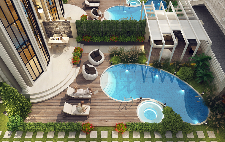 Exklusive Villen mit Meerblick 