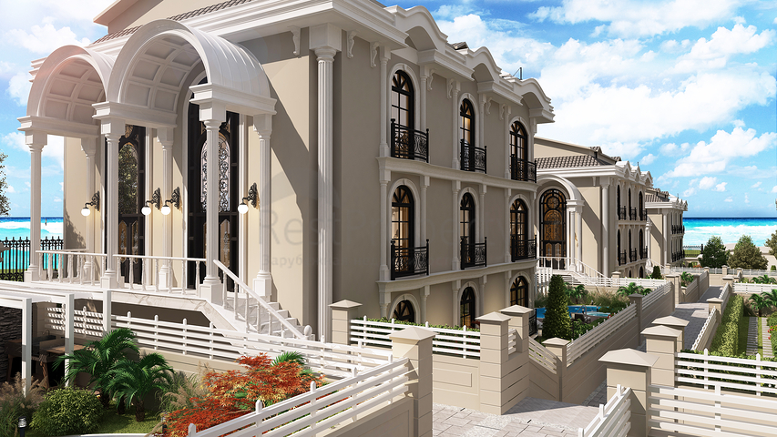 Exklusive Villen mit Meerblick 