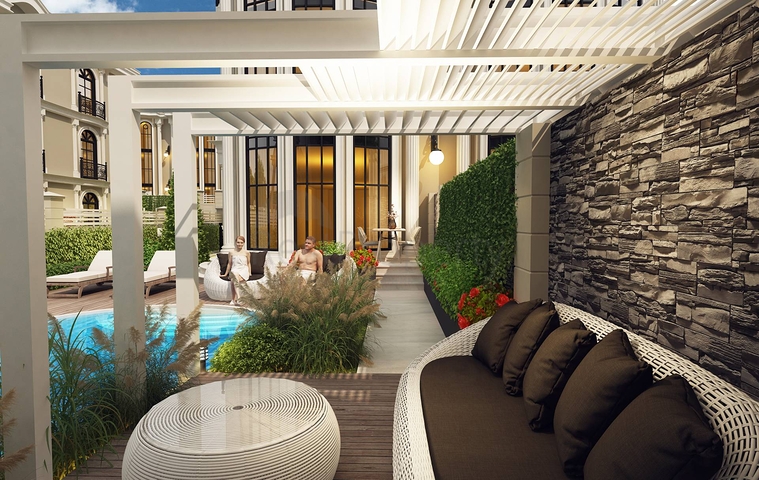 Exklusive Villen mit Meerblick 