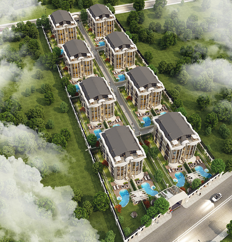 Exklusive Villen mit Meerblick 