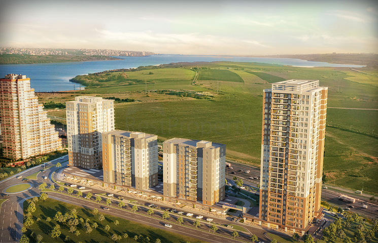 Komplex in Istanbul mit perfekter Verkehrsanbindung