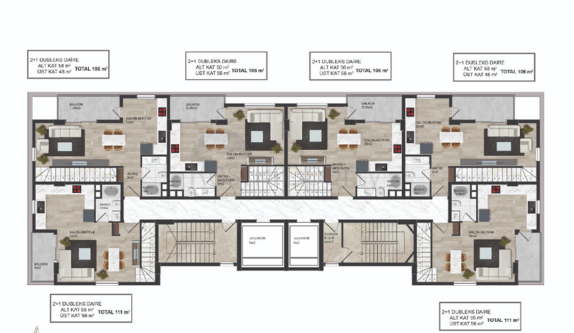 Neues Bauprojekt in Mahmutlar