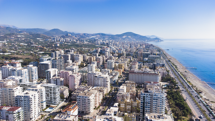 Neues Bauprojekt in Mahmutlar