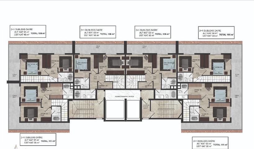 Neues Bauprojekt in Mahmutlar