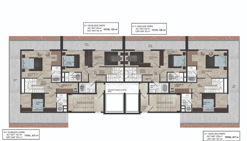 Neues Bauprojekt in Mahmutlar